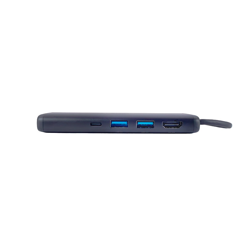 Concentrador De Puertos (hub) Teros Te-7134n Gen 3 Usb-c, 7 En 1 — vista 2
