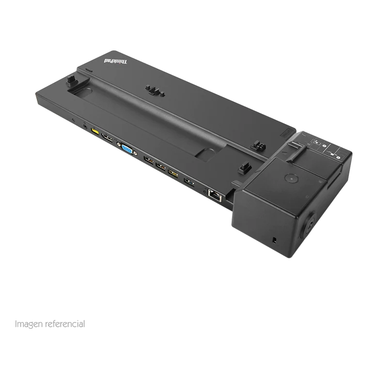 Estación De Acoplamiento Lenovo 40ag0090us, Vga / Dp / Dvi-d/ Usb / 3.5mm / Lan.