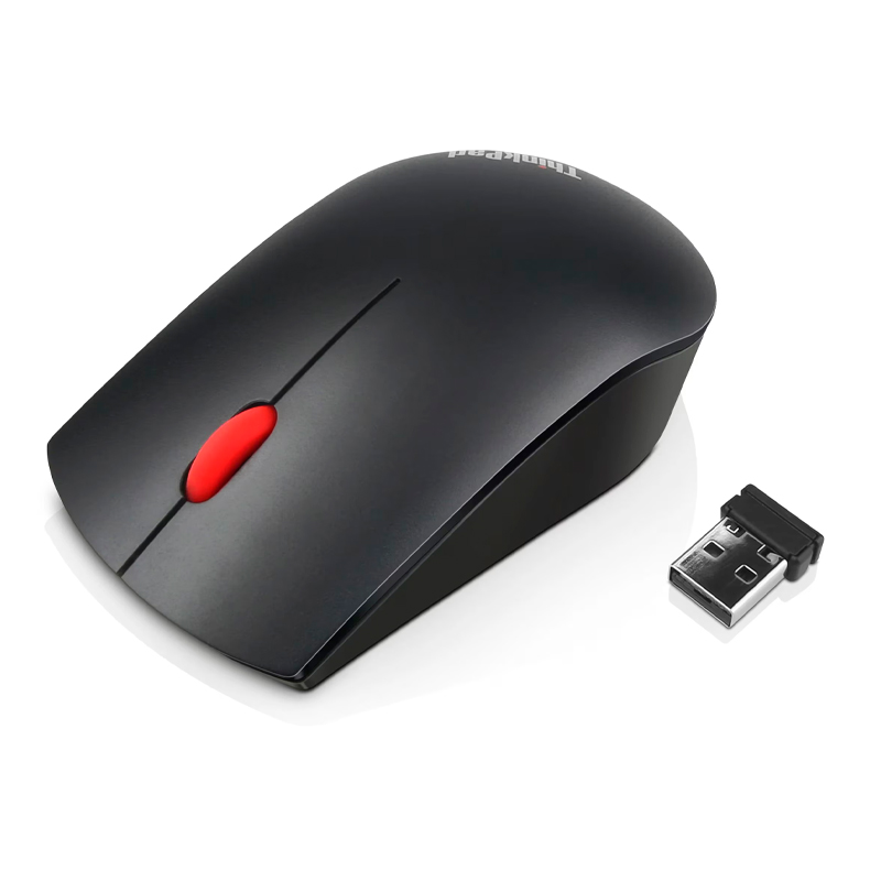 Mouse Lenovo Thinkpad, Inalambrico (con Receptor Usb), Ambidiestro, Sensor Optico, Negro — vista 2