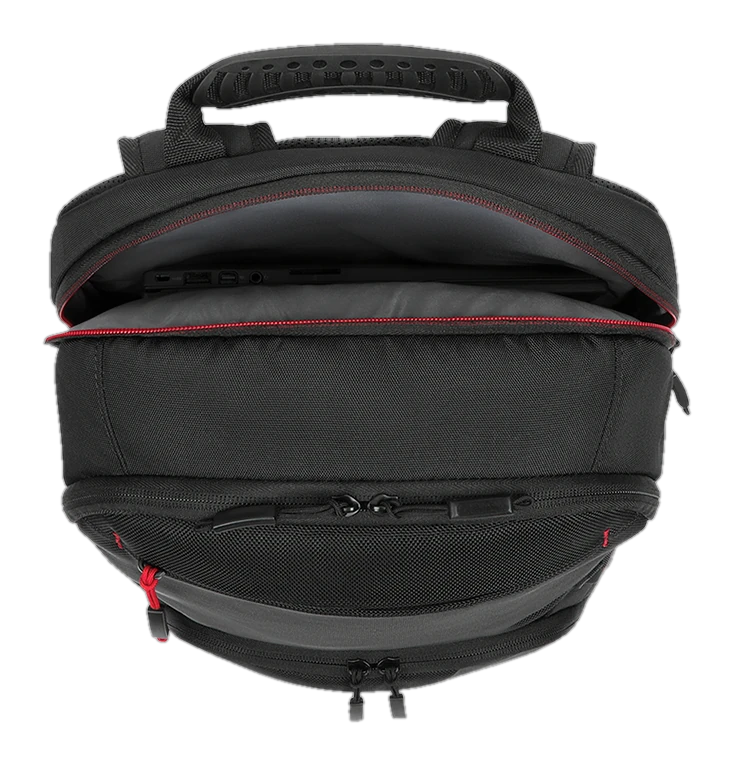 Mochila Lenovo Thinkpad Essential Plus De (15.6" / 39.6 Cm), Color (negro / Rojo) — vista 2
