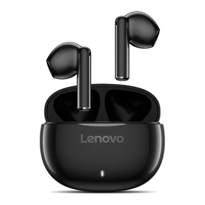 Auriculares Estéreo Inalámbricos Con Microfono Lenovo E310 Independientes, Color Negro