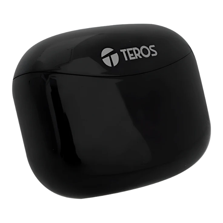Audífonos Teros Te-8074n, Bluetooth, Tws, Negro
