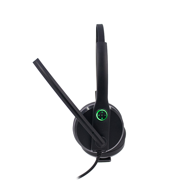 Audífono Teros Te-8039cs, Usb, Negro — vista 2