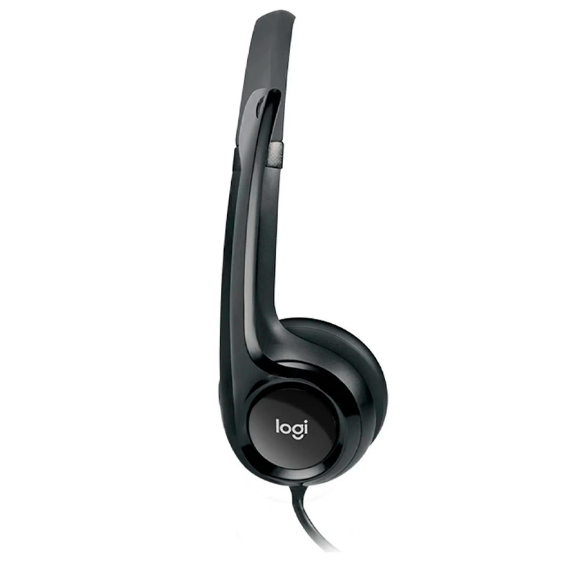 Auriculares Estereo (on-ear) Con Microfono Logitech H390, Interfaz Usb-a, Color Negro — vista 2
