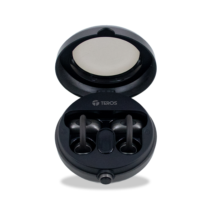 Audífonos Inalámbricos Teros Te-80712n, Bluetooth, Carga Tipo C, Negro Titanium — vista 2