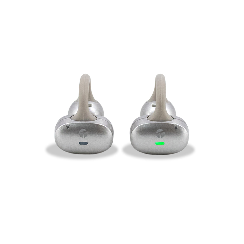 Audífonos Inalámbricos TEROS TE80712NE, Bluetooth, Carga Tipo C, Natural Titanium