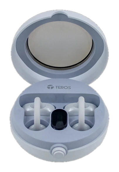 Audífonos Inalámbricos Teros Te-80712w, Bluetooth, Carga Tipo C, Blanco Titanium — vista 2