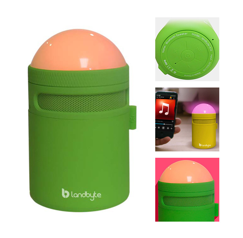 Parlante Inalámbrico Landbyte Bv310, Bluetooth, Iluminación Led, Recargable.