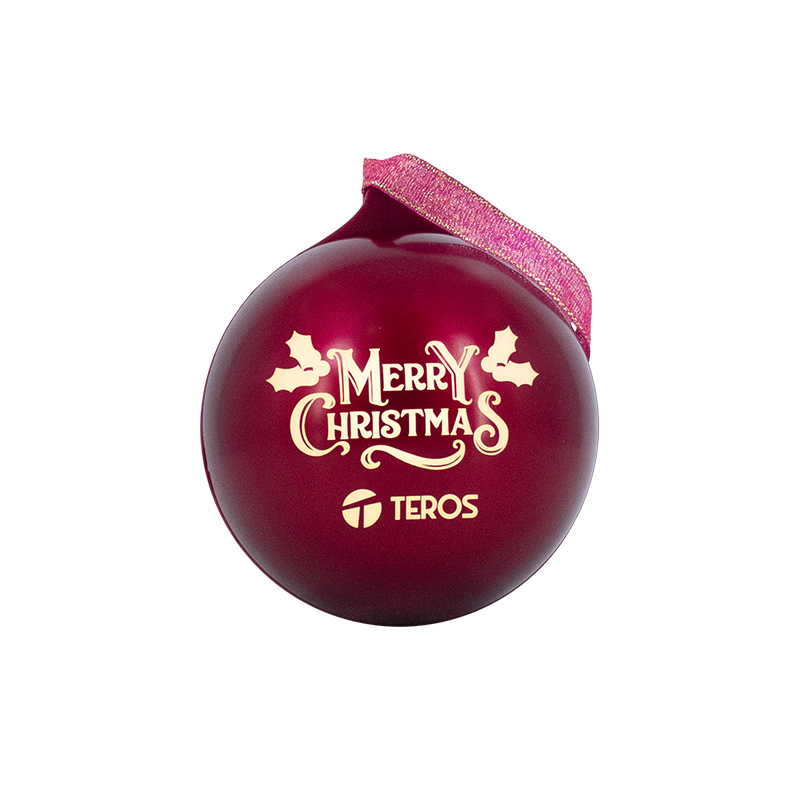 Parlante Inalámbrico Merry Christmas Teros Te-6018r, Bluetooth 5.3, Tipo Usb-c, Color Rojo