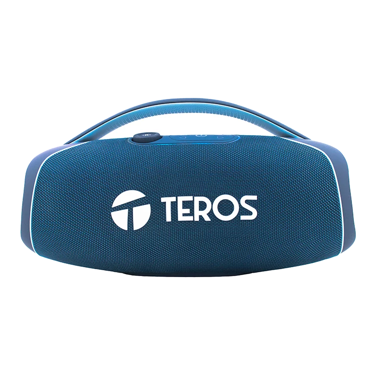Parlante Teros Te-6045b, Color Azul, 60 W