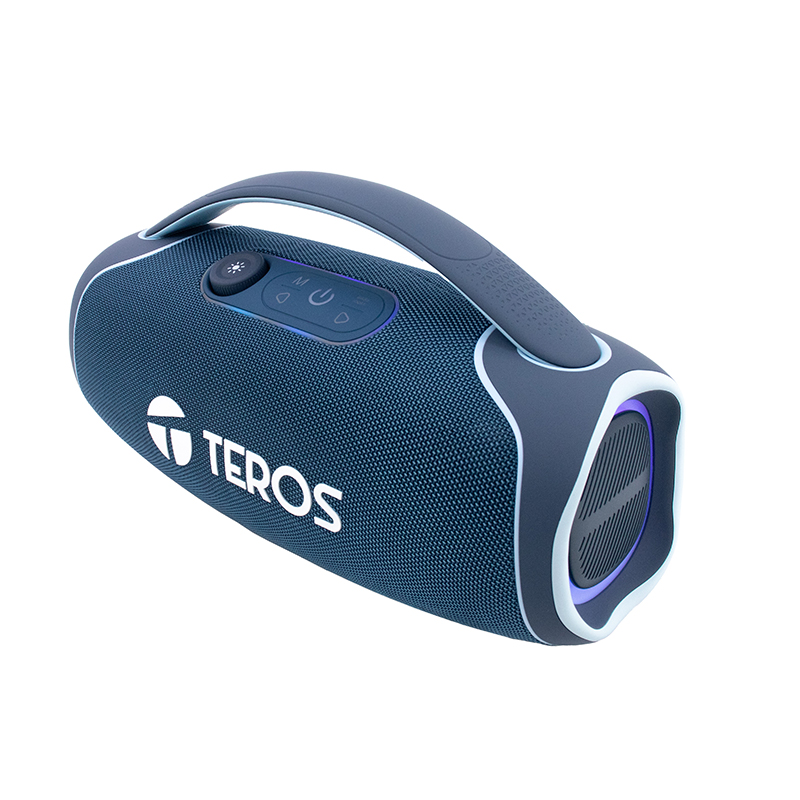 Parlante TEROS TE-6045B, color Azul, 60 W