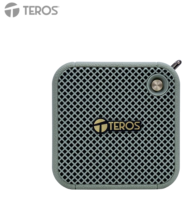 Parlante Inalámbrico Teros Legacy 6051, 8w, Bt 5.3, 1500 Mah, Usb, Tf, Aux, Verde