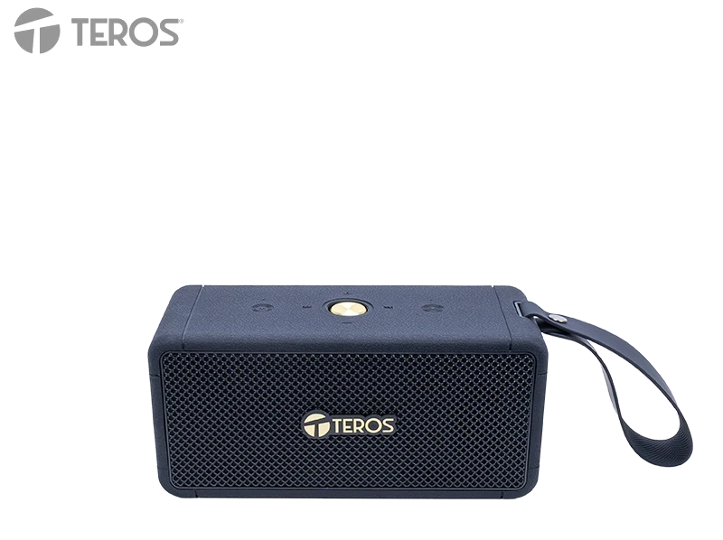 Parlante Inalámbrico Teros Legacy 6052, 8w, Bt 5.3, 4000 Mah, Usb, Tf, Aux, Negro