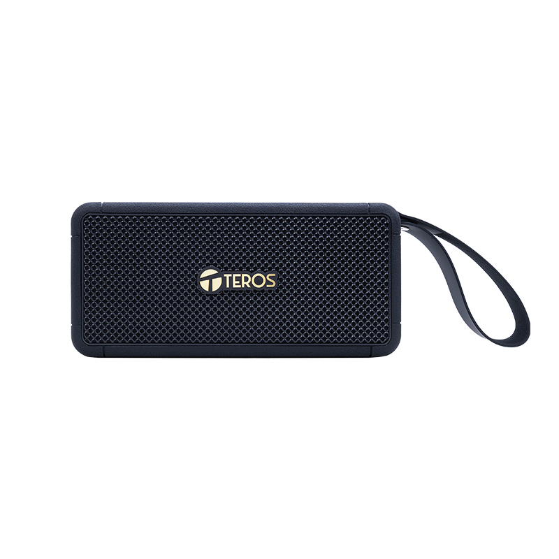 Parlante inalámbrico TEROS Legacy 6052, 8W, BT 5.3, 4000 mAh, USB, TF, Aux, Negro
