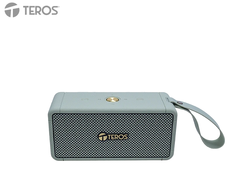 Parlante Inalámbrico Teros Legacy 6052, 8w, Bt 5.3, 4000 Mah, Usb, Tf, Aux, Verde