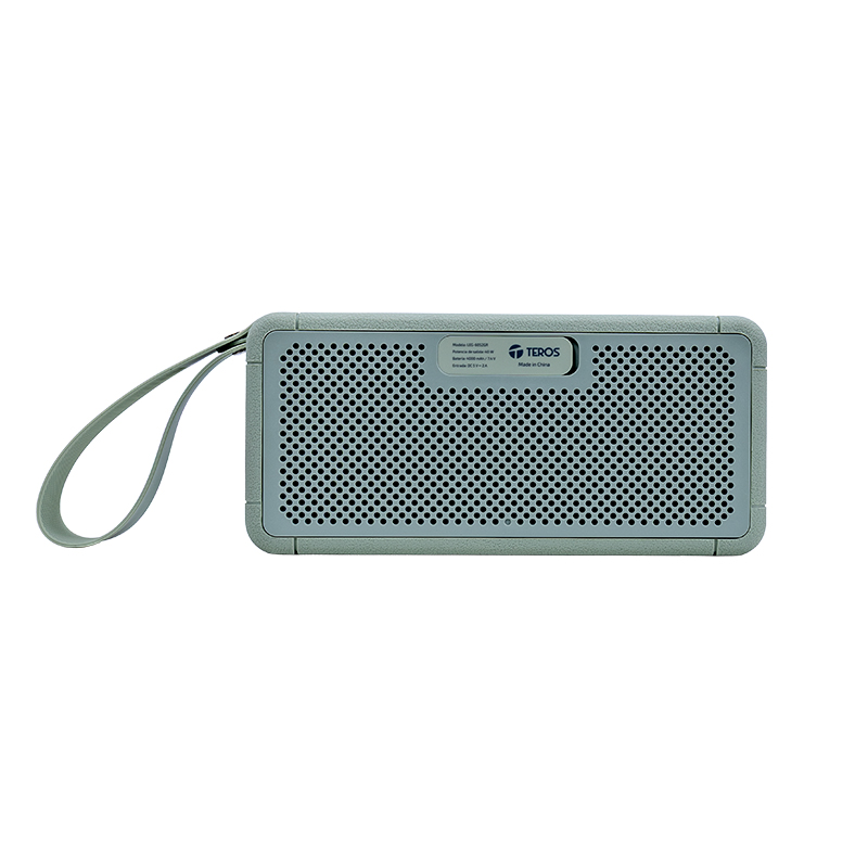 Parlante inalámbrico TEROS Legacy 6052, 8W, BT 5.3, 4000 mAh, USB, TF, Aux, Verde