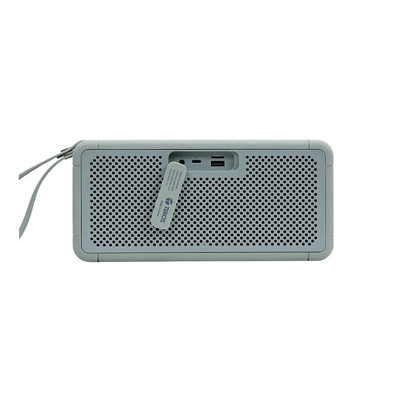 Parlante inalámbrico TEROS Legacy 6052, 8W, BT 5.3, 4000 mAh, USB, TF, Aux, Verde