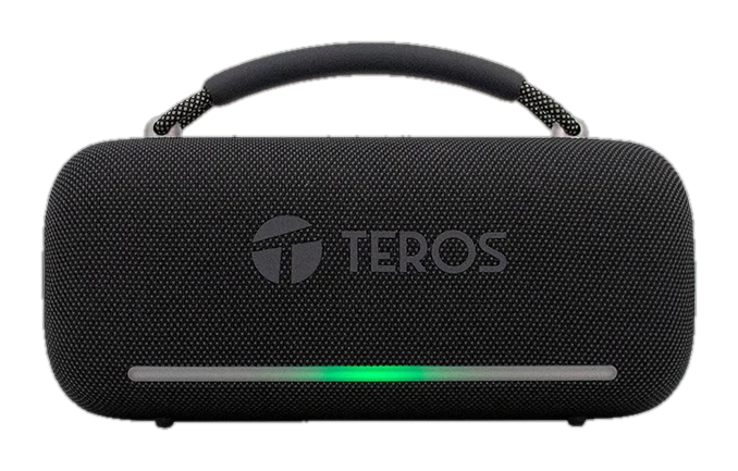 Parlante Inalámbrico Teros Vibes VB-6049BLK, 60W, BT 5.3, 4000 MAH, USB, Luces LED, Negro