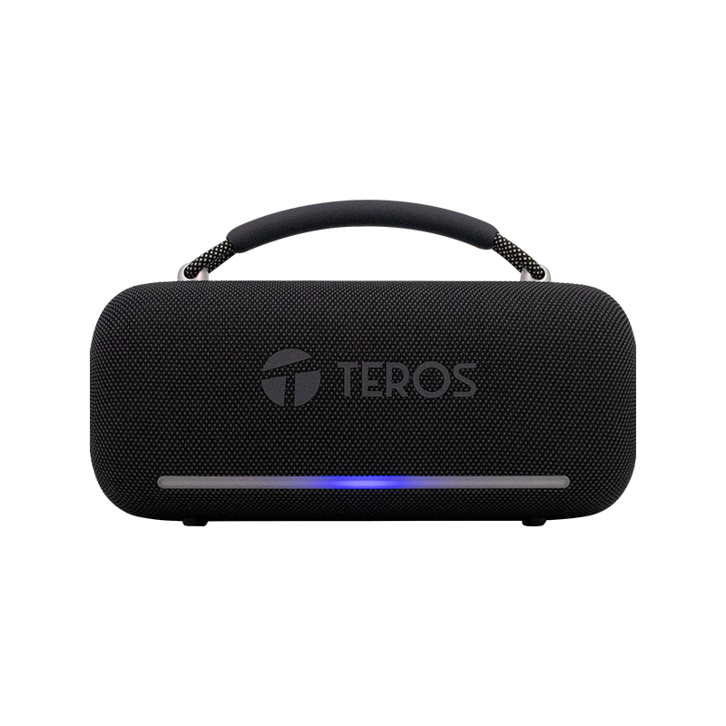 Parlante Inalámbrico Teros Vibes VB-6049BLK, 60W, BT 5.3, 4000 MAH, USB, Luces LED, Negro