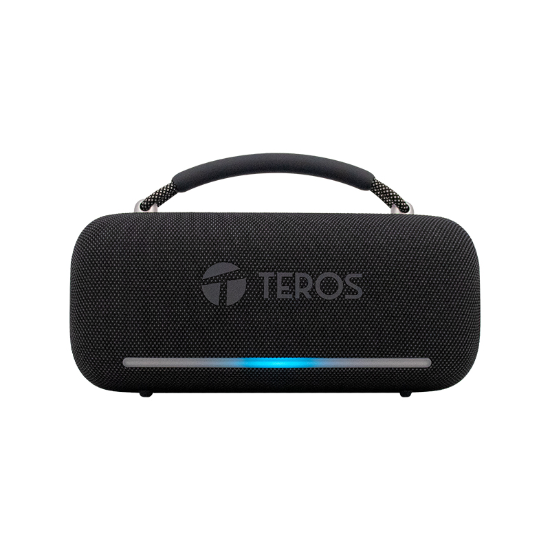 Parlante Inalámbrico Teros Vibes VB-6049BLK, 60W, BT 5.3, 4000 MAH, USB, Luces LED, Negro