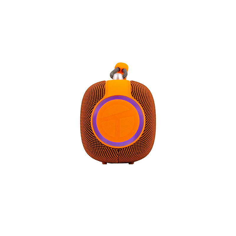 Parlante Inalámbrico Teros Vibes VB-6049, 60W, BT 5.3, 4000 MAH, USB, Luces LED, Orange