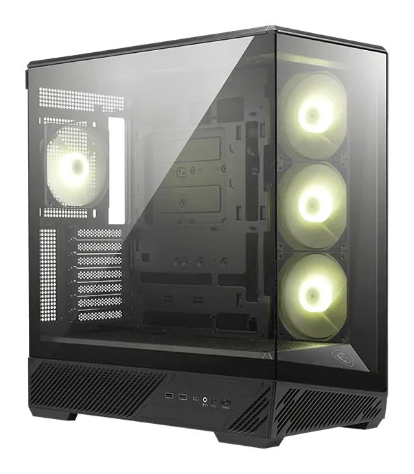Case Msi Mag Pano 130r Pz/black, Factor Forma: Mid-tower, Soporta: Mini-itx/micro-atx/atx