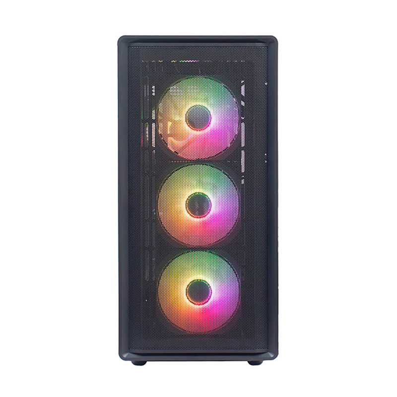 Case Sin Fuente Gamer Teros Te-1323g, Itx, M-atx, Atx, 3.5" Y 2.5", Negro — vista 2