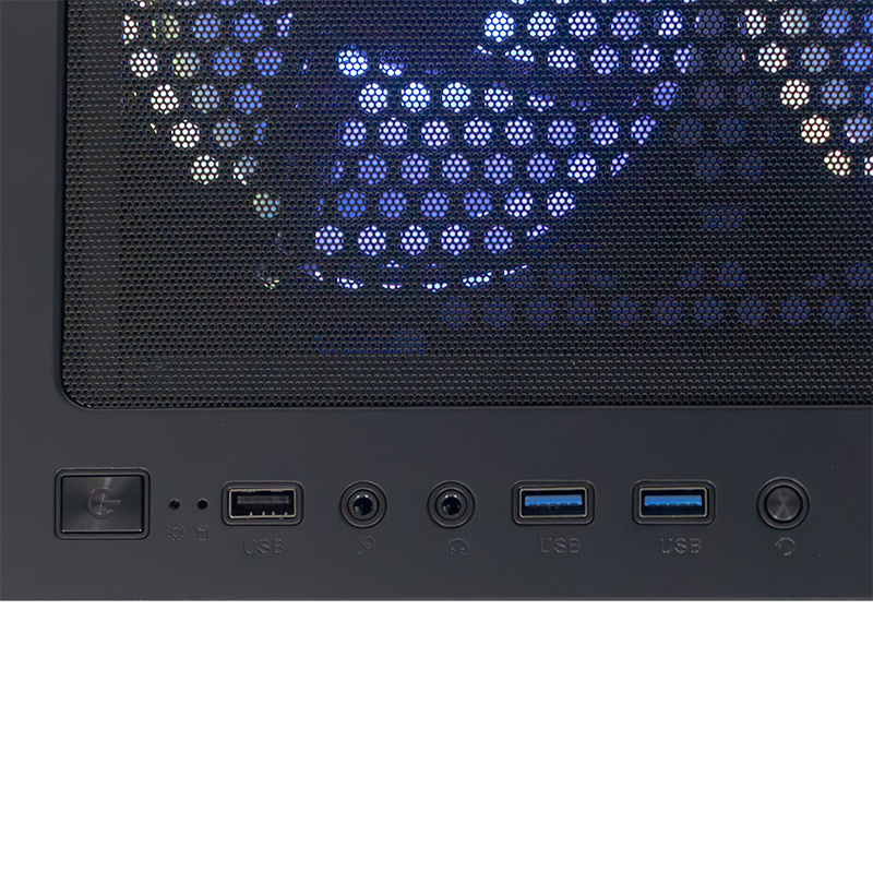 Case Gamer Teros TE1175N, Mid Tower, Negro, USB 3.0, USB 2.0, Audio.