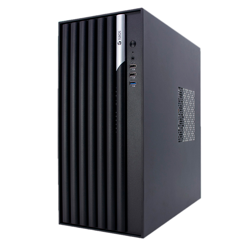 Case Teros Te-1036s, Factor De Forma Atx, 250 W, Usb 3.0 / 2.0, Audio, Negro. — vista 2