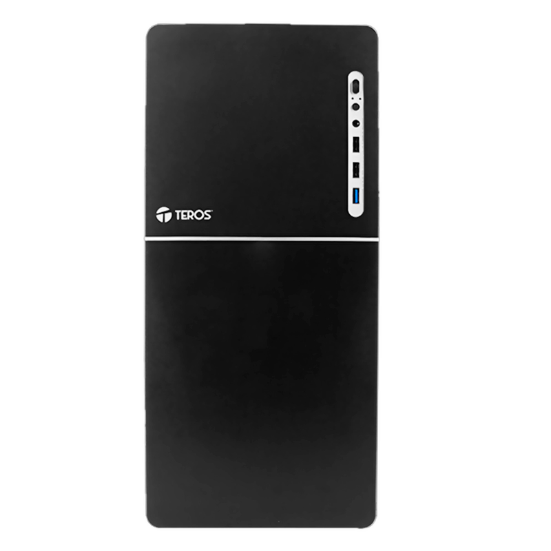 Case Teros Te-1038s, Factor De Forma Atx, 250 W, Usb 3.0 / 2.0, Audio, Negro. — vista 2