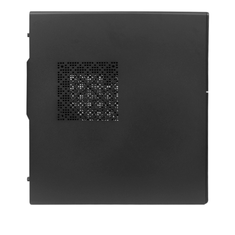 Case TEROS TE-1038S, Factor de forma ATX, 250 W, USB 3.0 / 2.0, audio, negro.