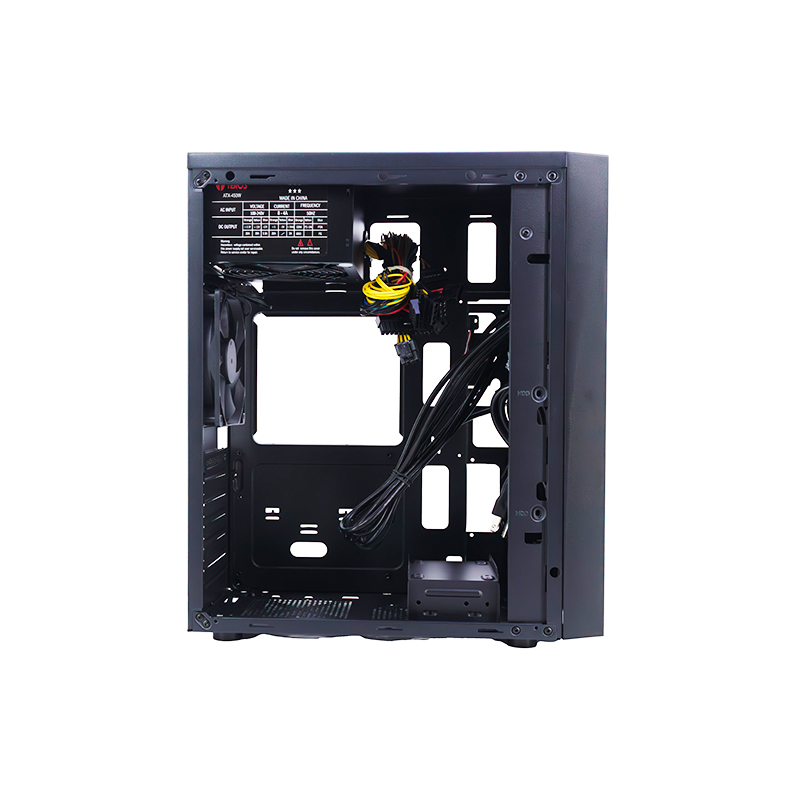 Case Gamer Teros TE-1319G, Mid Tower, 450W, USB 3.0 / 2.0, Audio, Negro