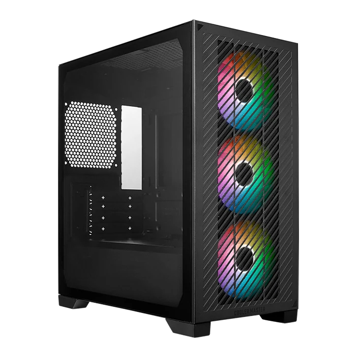 Case Cooler Master Elite 301, Minitower, Negro, Atx, Usb 3.2 Gen 1 Tipo-c / Tipo-a, Audio