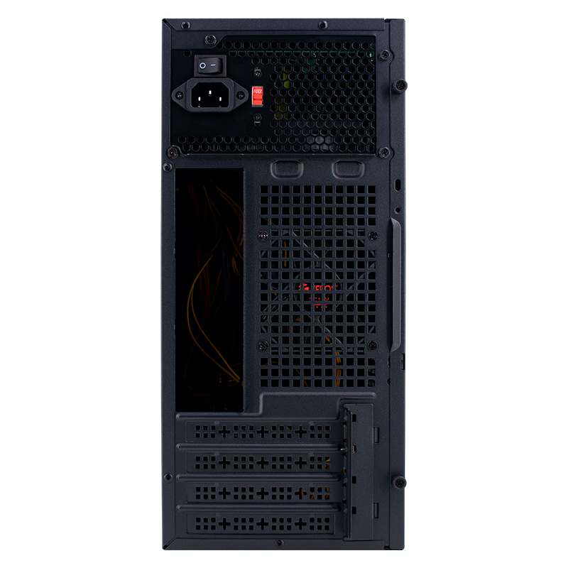 Case Teros Te-1034s, Mini Tower Atx, 250 W, Usb 3.0 / 2.0, Audio Hd, Negro — vista 2