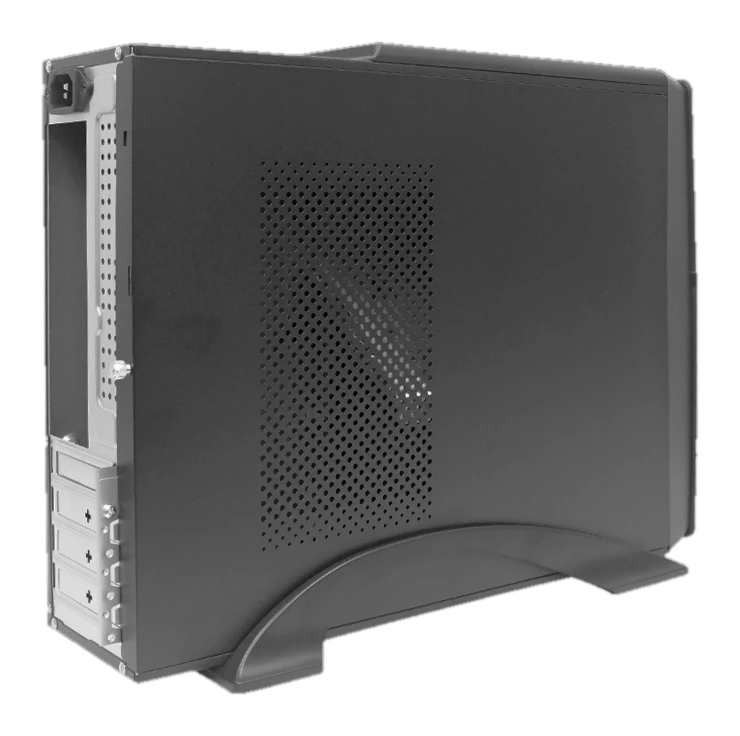 Case Teros Te-1039s, Slim, 250 W, Usb 3.0 / Usb 2.0, Audio Hd, Dvd, Negro — vista 2