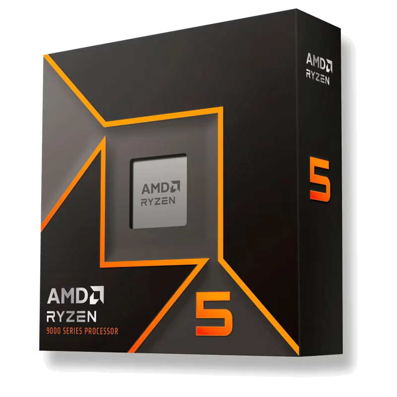 Procesador Amd Ryzen 5 9600x 3.90 / 5.40 Ghz, 32mb L3 Cache, 6-cores, 4nm, Tdp: 65w