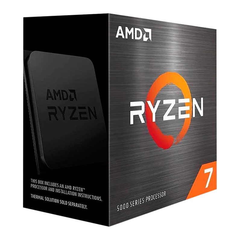 Procesador Amd Ryzen 7 5700x, 3.40 / 4.60ghz, 32mb L3 Cache, 8-core, Am4, 7nm, 65w.