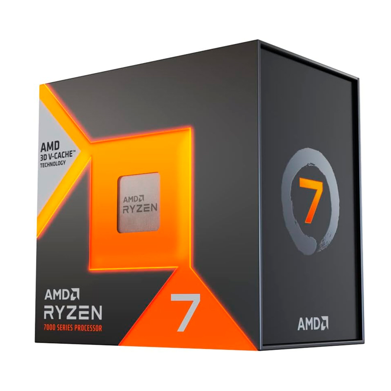 Procesador Amd Ryzen 7 7800x3d 4.20 / 5.00 Ghz, 96mb L3 Cache, 8-cores, 5nm, Tdp: 120w