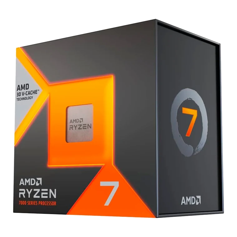 Procesador Amd Ryzen 7 7800x3d 4.20 / 5.00 Ghz, 96mb L3 Cache, 8-cores, 5nm, Tdp: 120w