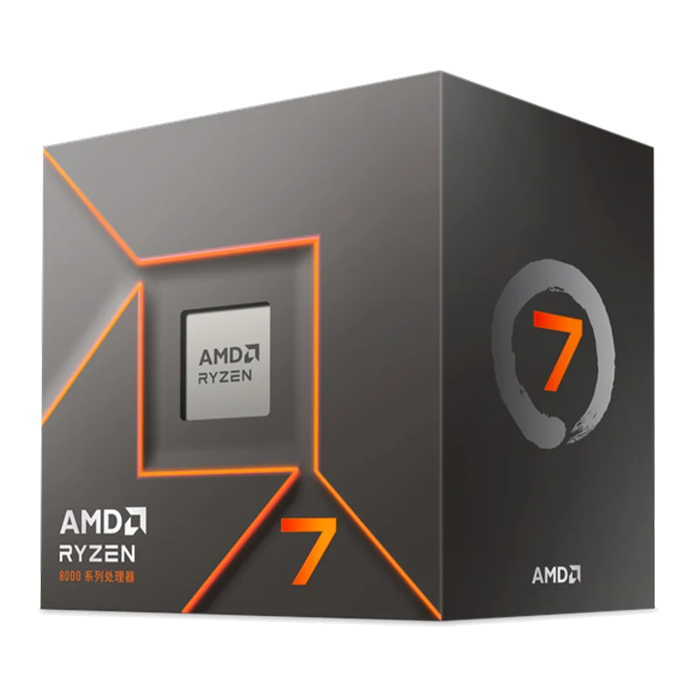 Procesador Amd Ryzen 7 8700f 4.10 / 5.00 Ghz, 16mb L3 Cache, 8-cores, 4nm, Tdp: 65w