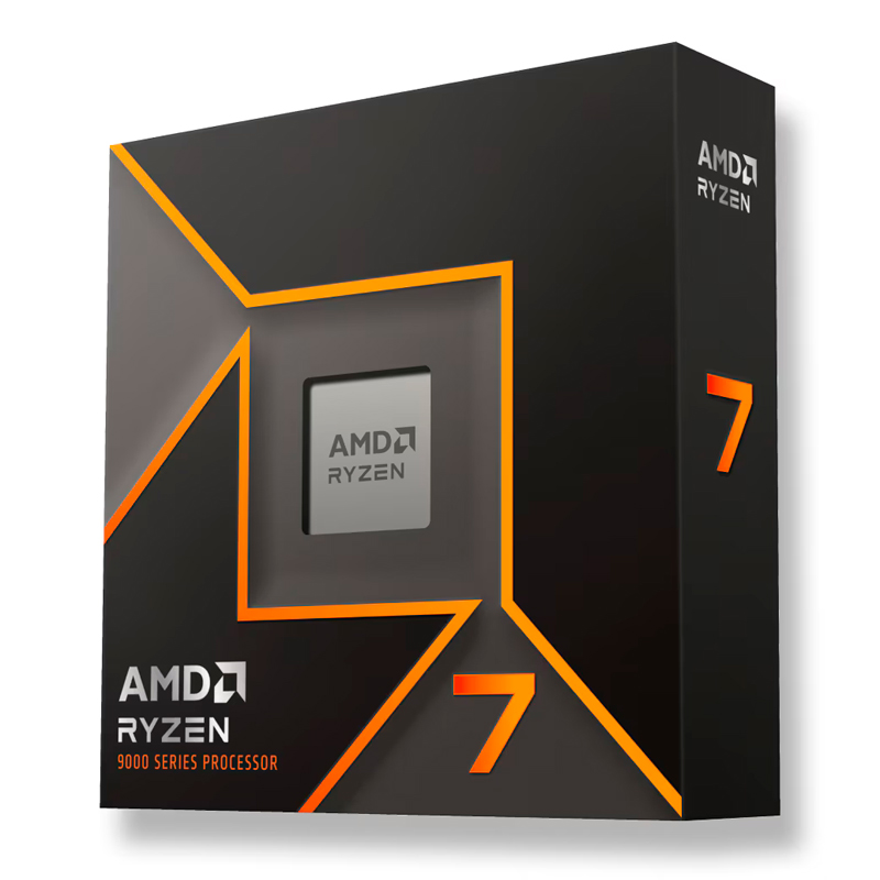 Procesador Amd Ryzen 7 9700x 3.80 / 5.50 Ghz, 32mb L3 Cache, 6-cores, 4nm, Tdp: 65w