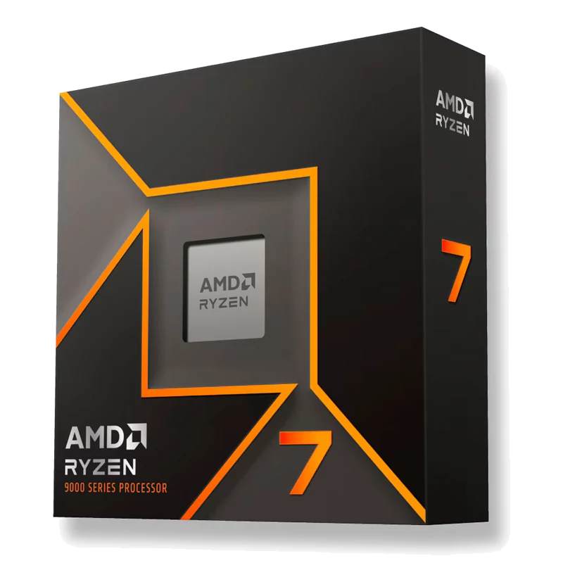 Procesador Amd Ryzen 7 9700x 3.80 / 5.50 Ghz, 32mb L3 Cache, 6-cores, 4nm, Tdp: 65w
