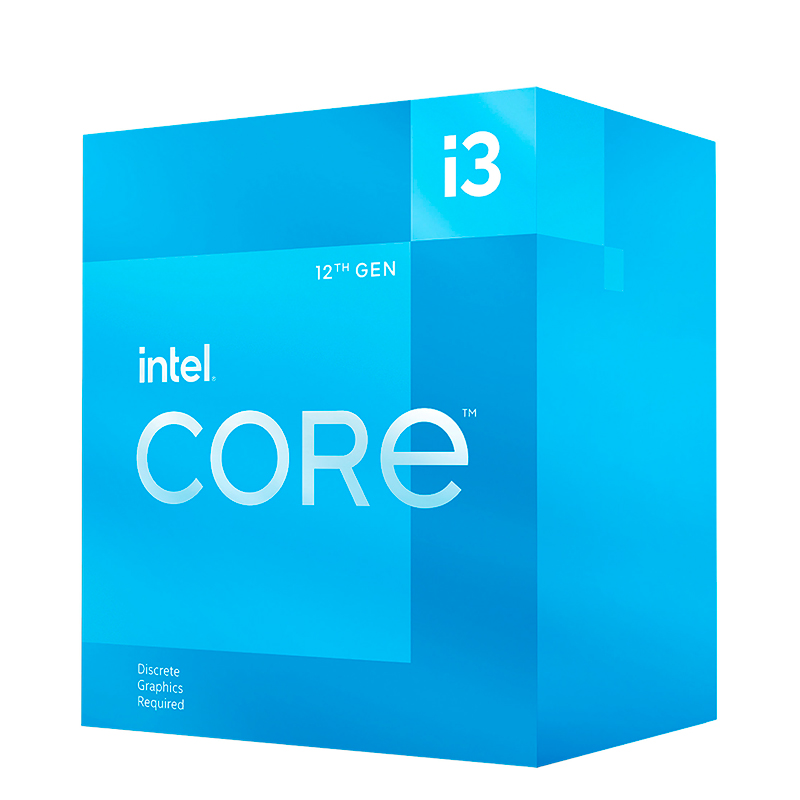 Procesador Intel Core I3-12100f, 3.30/4.30ghz, 12mb Smartcaché, Lga1700, Intel 7(10nm)