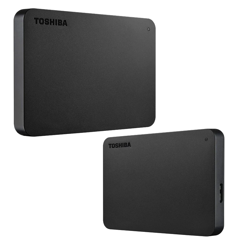 Disco Duro Externo Toshiba Canvio Basics, 1 Tb, Usb 3.0, 2.5", Negro.