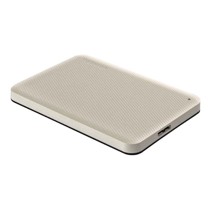 Disco Duro Externo Toshiba Portátil Canvio Advance, 1 TB, USB 3.0 / 2.0, Color: Blanco