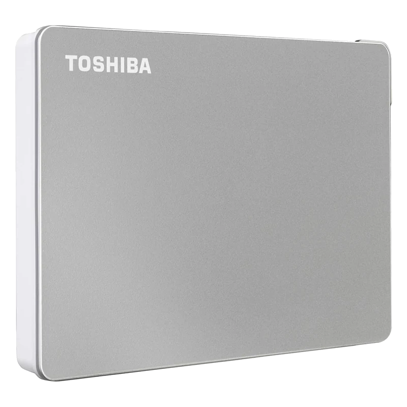 Disco Duro Externo Toshiba Portátil Canvio Flex, 2 Tb, Usb 3.0 / 2.0, Color: Plata