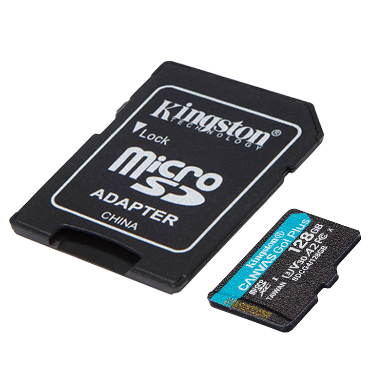 Memoria Flash Microsd Kingston Canvas Go! Plus, 128gb, Con Adaptador Sd — vista 2