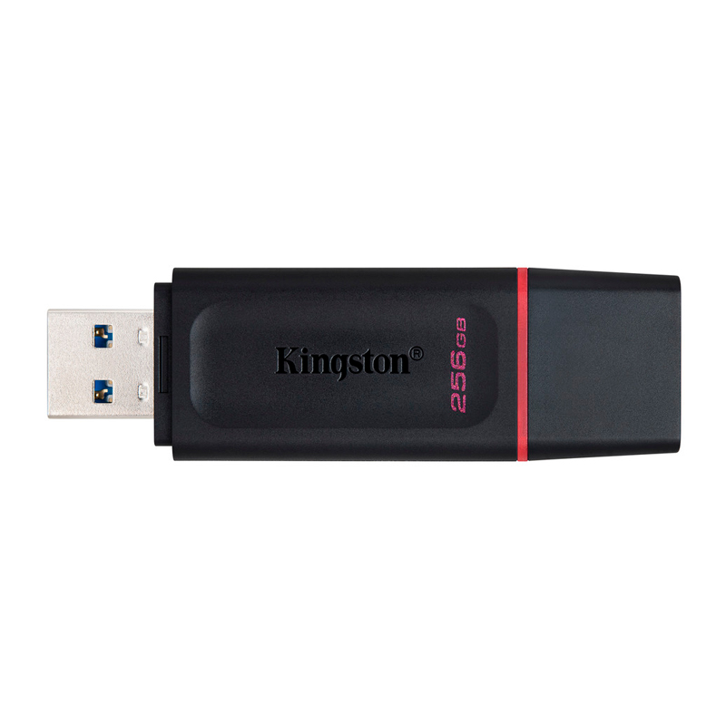 Memoria Flash Usb Kingston Datatraveler Exodia 256gb, Usb 3.2 Gen 1, Color Rojo. — vista 2