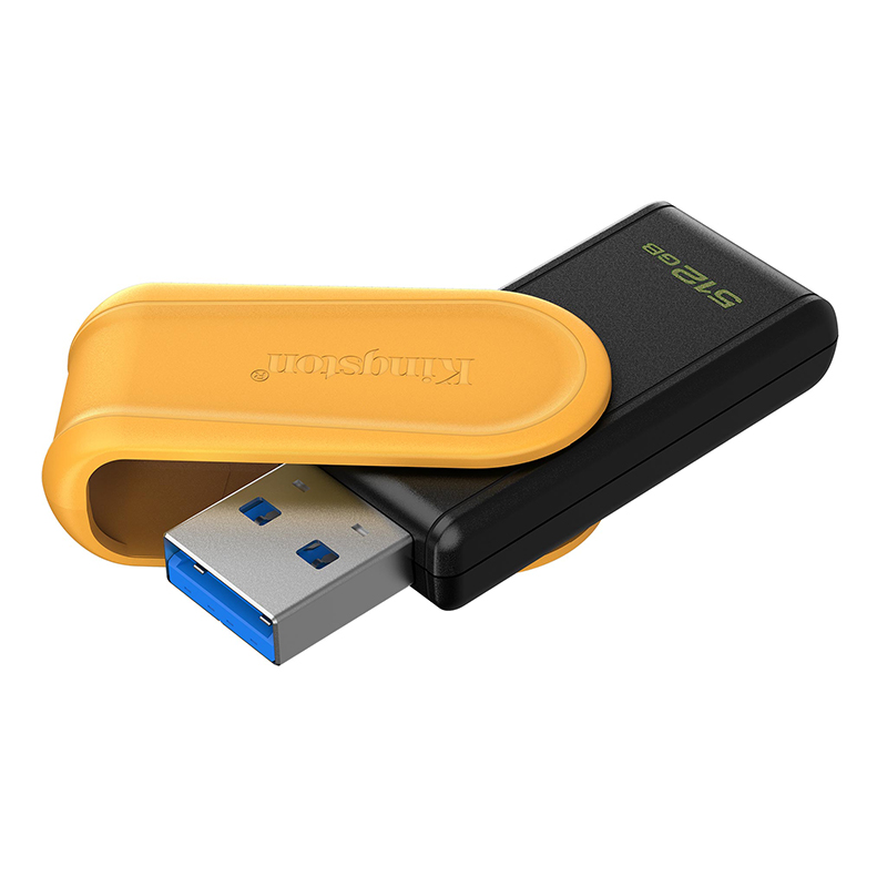 Memoria Flash Usb Kingston Datatraveler Exodia S, 512gb, Interfaz: Usb 3.2 Gen 1, Amarillo