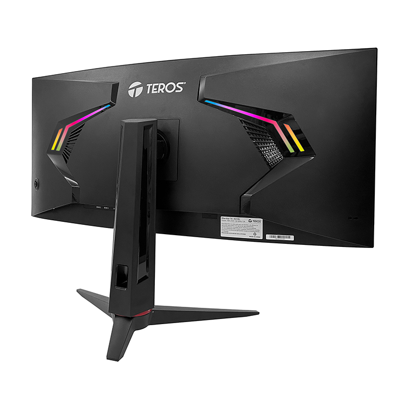 Monitor curvo gaming TEROS TE-3412G, 34" UWQHD VA, 180Hz, 1ms, HDMI, DP, Audio out
